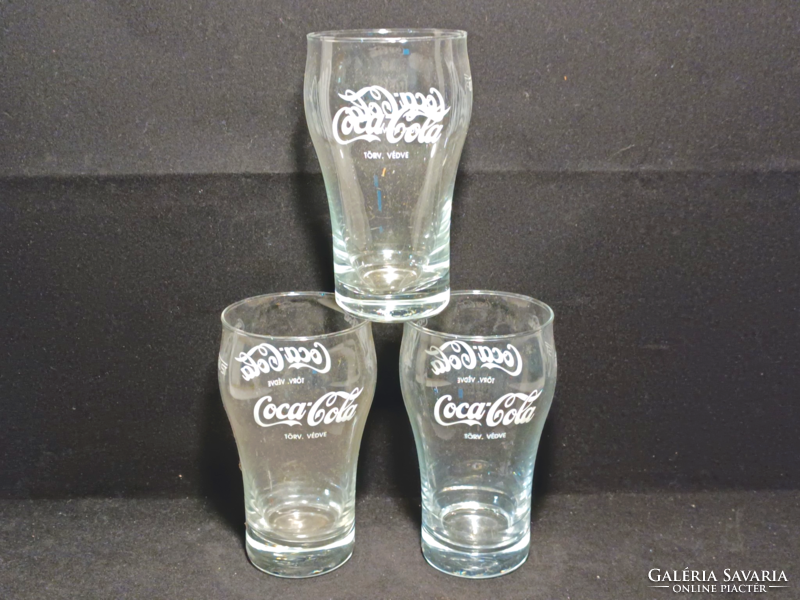 Retro coca-cola glasses