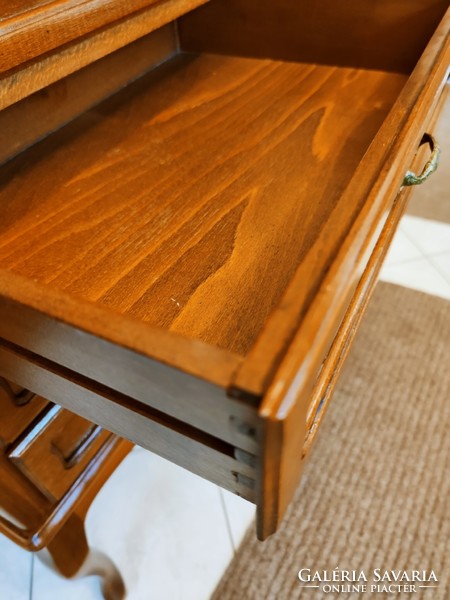 Antique small chest of drawers with four drawers in nice and stable condition