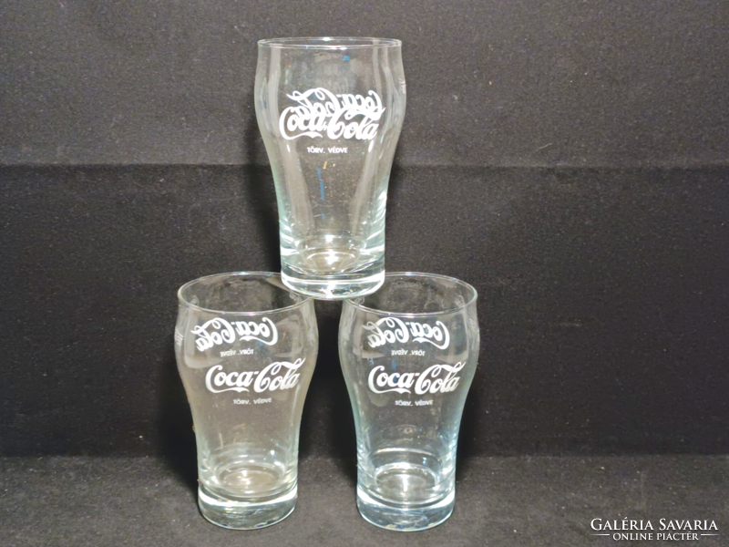 Retro coca-cola glasses