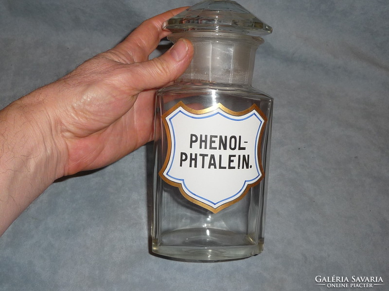 Antique Apothecary Glass Apothecary Glass Pharmacy Glass Antique Polished Medicine Bottle Large Size