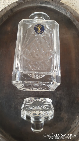 Beautiful, English Tutbury crystal whiskey glass