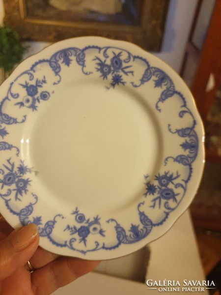 Zsolnay porcelain cake plate set in a new box!