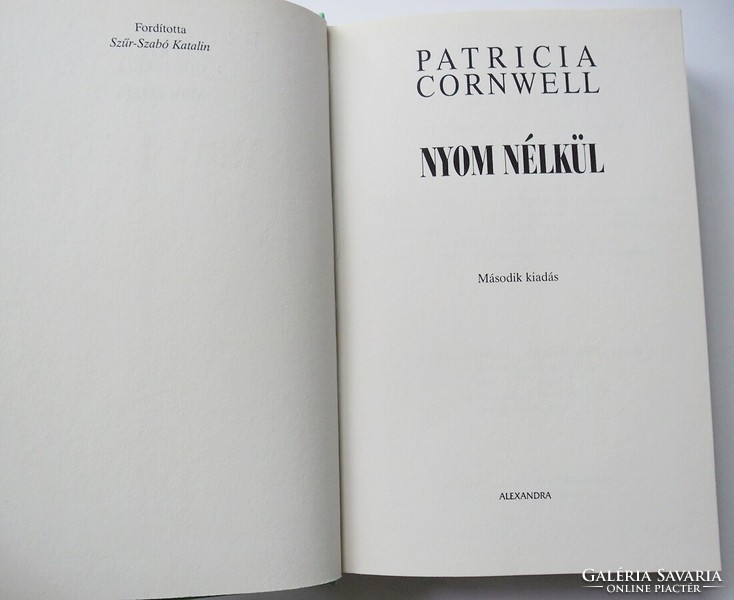 Patricia Cornwell: Nyom nélkül