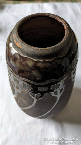 Szecessziós kerámia váza