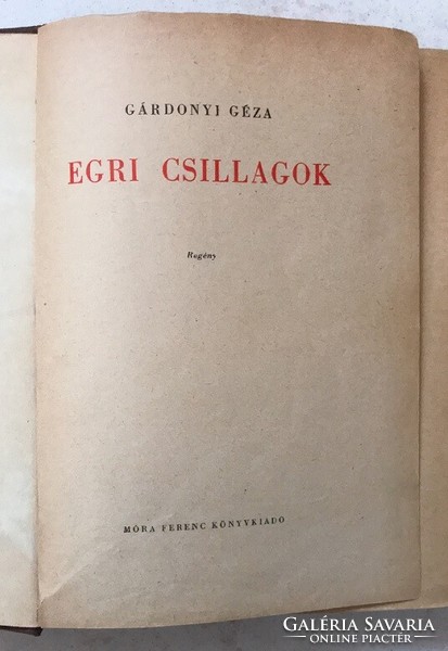 Gárdonyi Géza: Egri csillagok