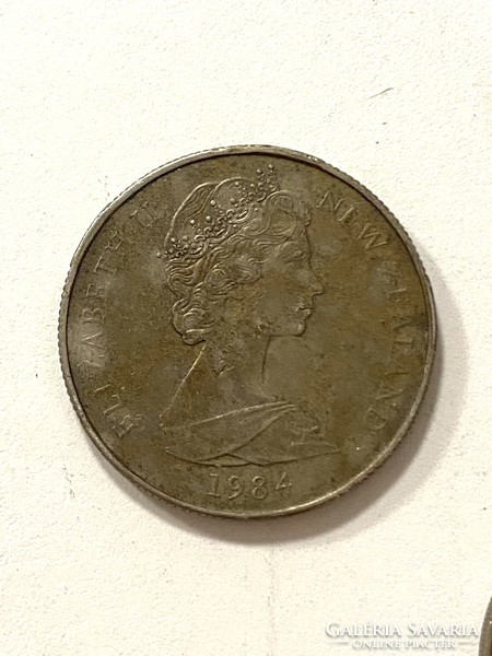 4 db fémpénz Új-Zéland 10 cent 20 cent 50 cent 1973-1987