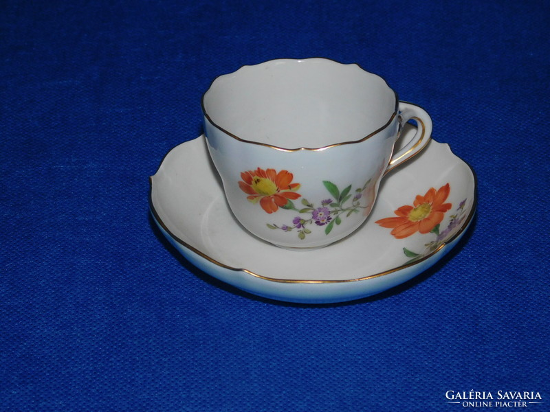 Meissen antique coffee cup + base