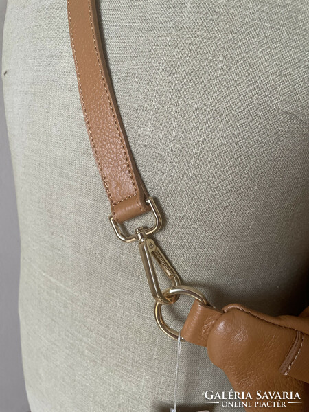 New Italian leather crossbody bag from Florence - brown