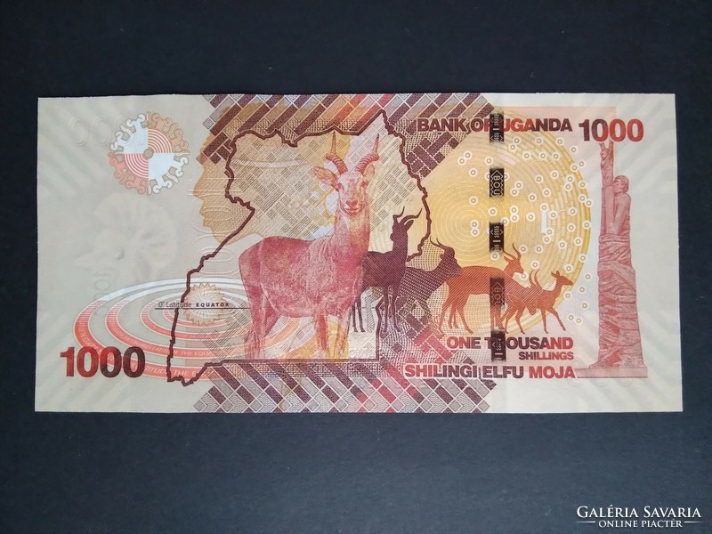 Uganda 1000 shillings 2022 oz