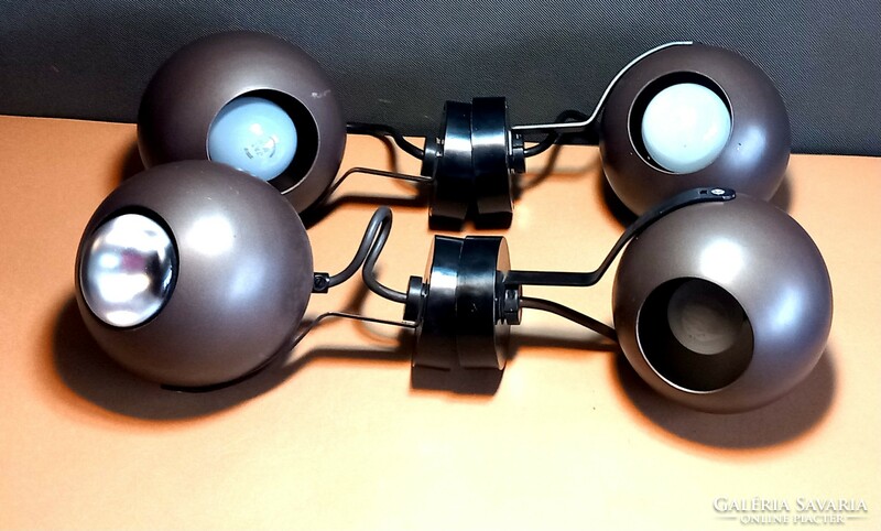 Design sphere drilling 4 pcs wall lamp spot. Negotiable!