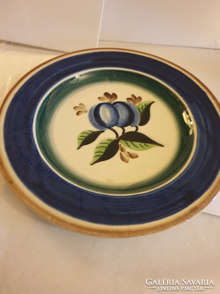 Fischer Emil faience wall plate