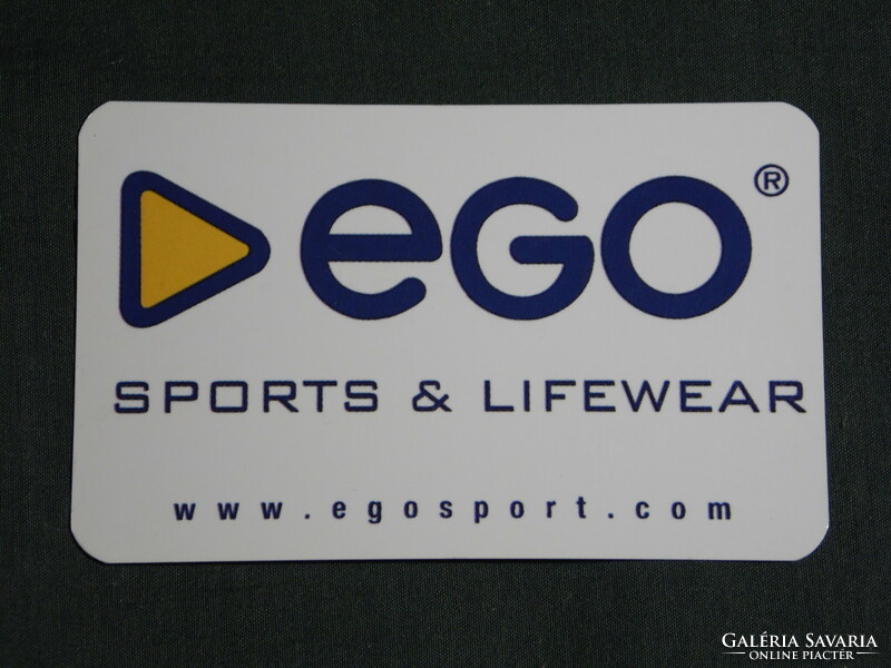 Kártyanaptár, EGO Sport sí, snowboard, ruházat divat, 2002, (6)