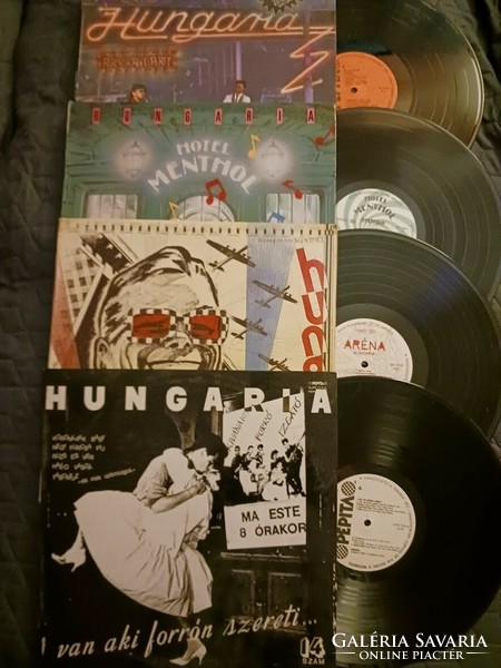 Hungária 4 db nagylemez
