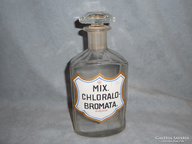 Antique Apothecary Glass Apothecary Glass Pharmacy Glass Antique Polished Medicine Bottle Large Size