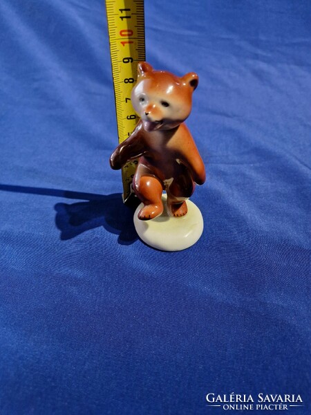 Drasche porcelain dancing teddy bear, bear nipp figure