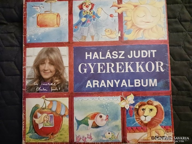 Judit Halász's childhood golden album
