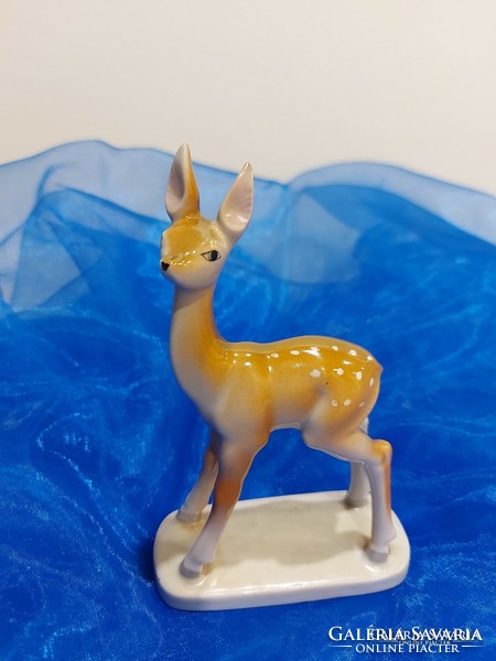 Drasche porcelán őzike,bambi.