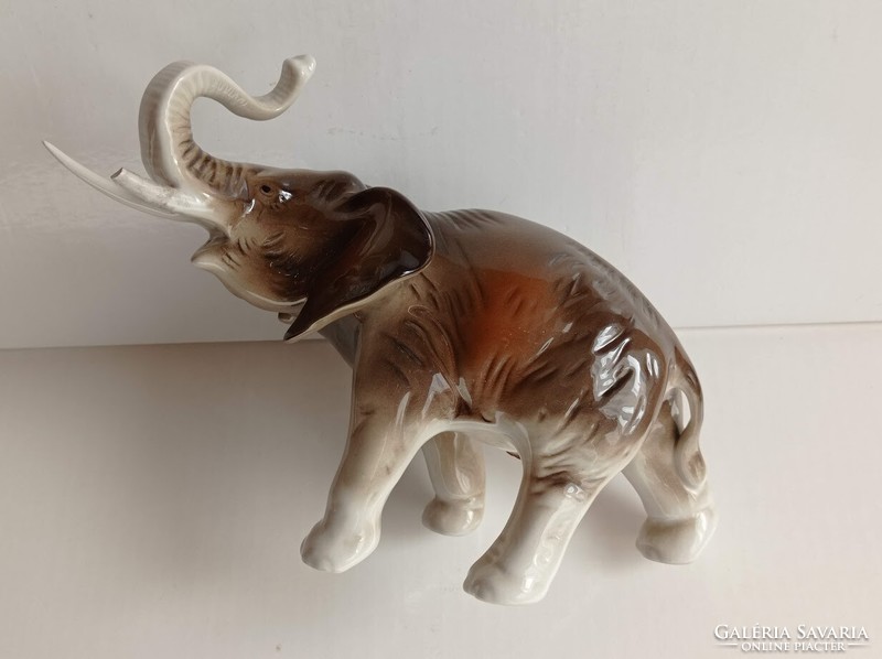 Royal dux porcelain elephant