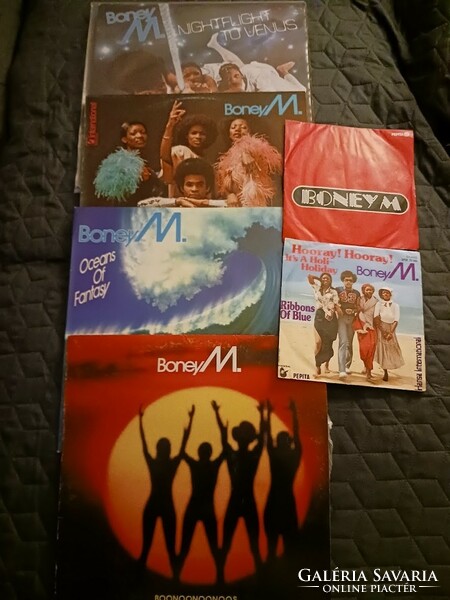 BoneyM 4db nagylemez+2db kislemez