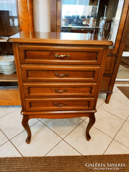 Antique small chest of drawers with four drawers in nice and stable condition