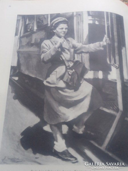 Az első magyar képzőművészeti kiállitás a II. világháború után: Új Magyar Képzőművészet könyv (1950)