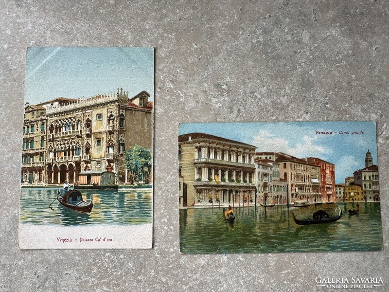 Venice postcards in one