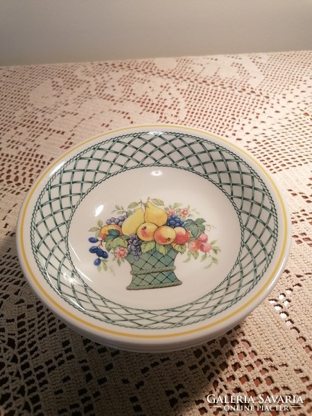 Villeroy and Boch basket compote, dessert and pickle bowls