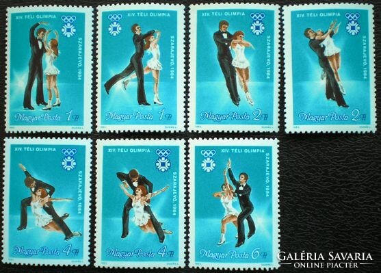S3615-21 / 1983 Téli olimpia bélyegsor postatiszta