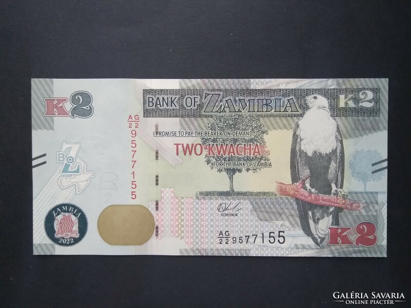 Zambia 2 kwacha 2022 oz