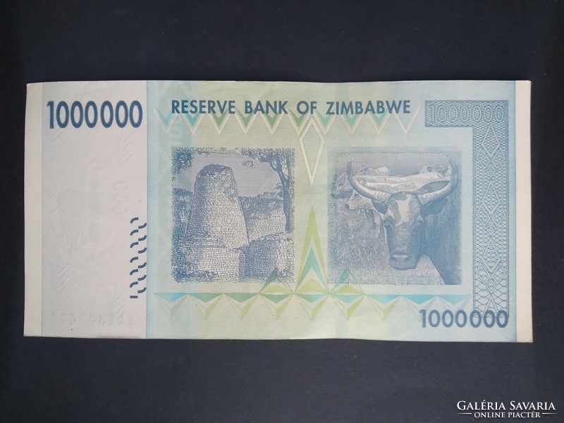 Zimbabwe 1 millió Dollár 2008 XF