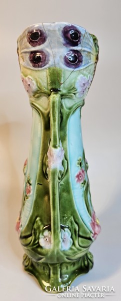 Szecessziós szitakötős váza