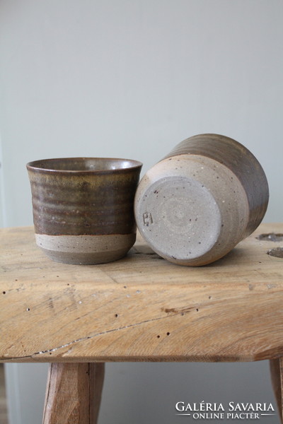 Handcrafted ceramic Japanese-style tea and coffee cups - beautiful, flawless