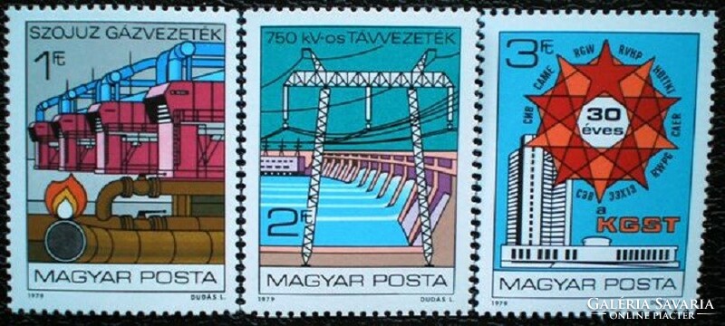 S3326-8 / 1979 KGST bélyegsor postatiszta