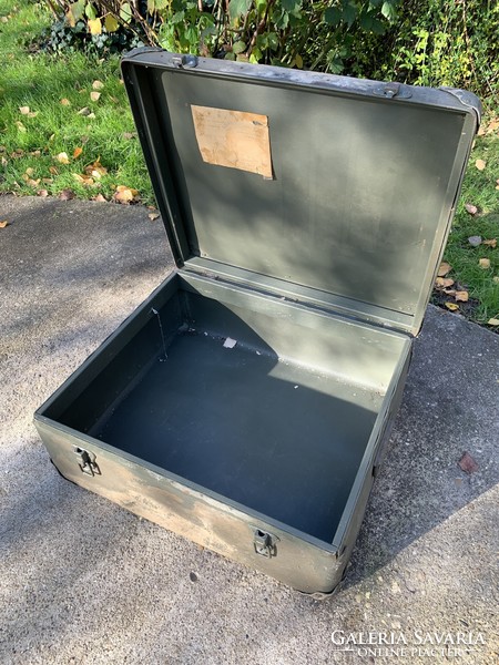 Old Swedish military first aid chest, rescue box