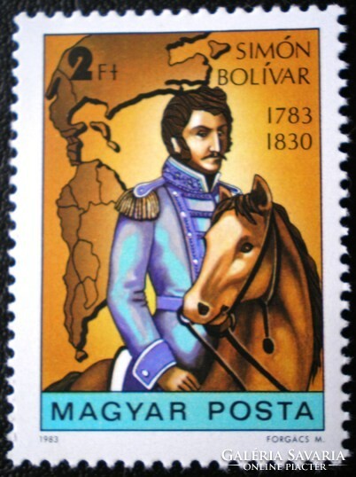 S3584 / 1983 Simón Bolívár bélyeg postatiszta