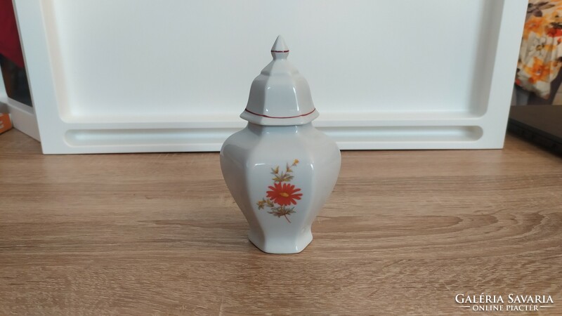 Hollóháza porcelán váza / urnaváza
