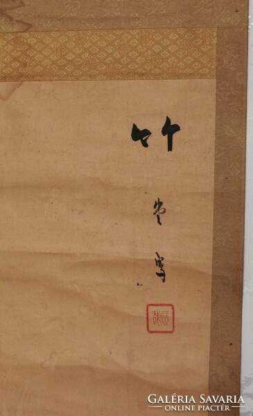 Japanese scroll image, Meiji era, early 20th century