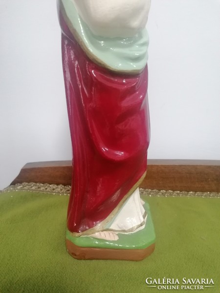 Heart of Jesus large plaster statue 32.5 Cm