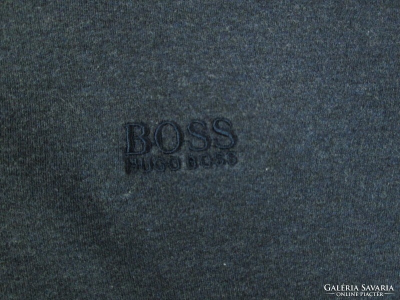 Original hugo boss (xl) elegant men's elastic long-sleeved t-shirt top