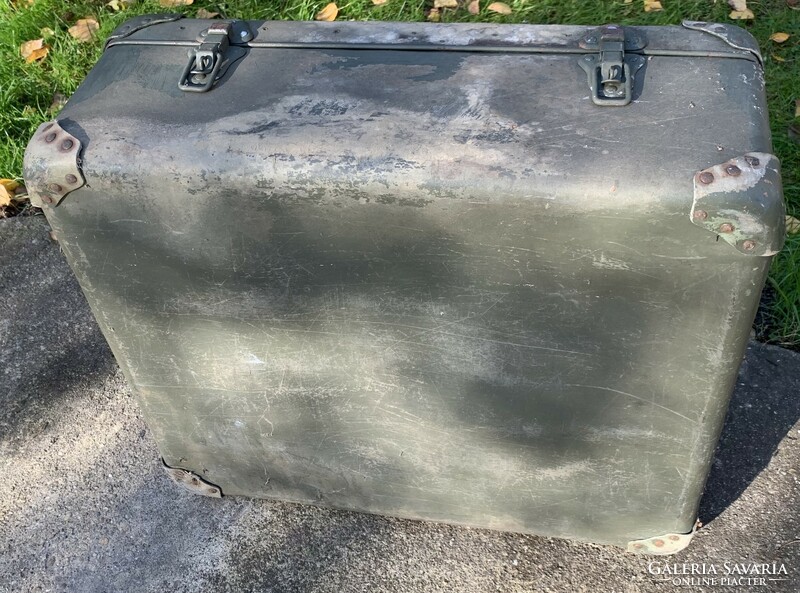 Old Swedish military first aid chest, rescue box