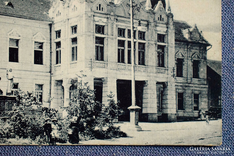 Szekszárd - Városház  fotó képeslap  1918  Molnár r.t. könyvker , Szekszárd