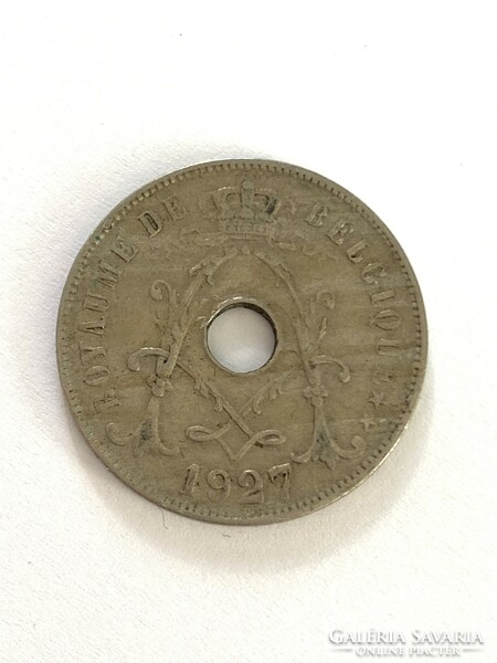 25 Centime Belgium 1927 Belgique Belga királyság