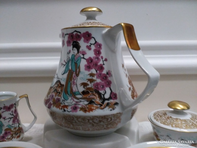 Fantastic jlmenau von henneberg porcelain tea set