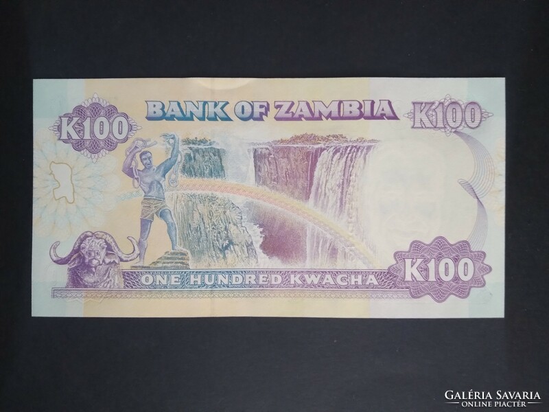Zambia 100 Kwacha 1991 Unc