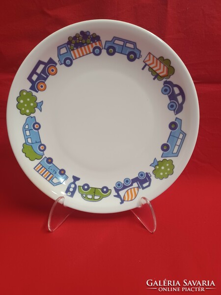 Alföldi porcelain car-tree children's plate
