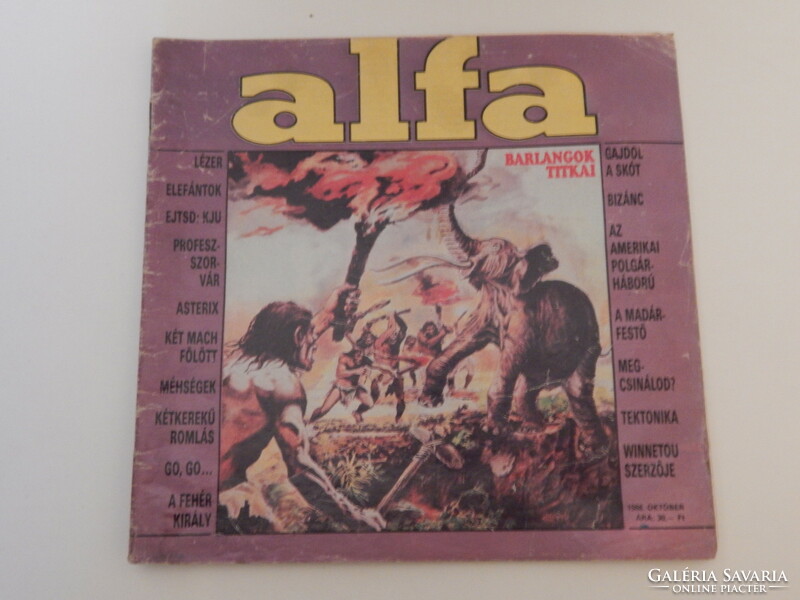 Alfa magazin - 1988.október