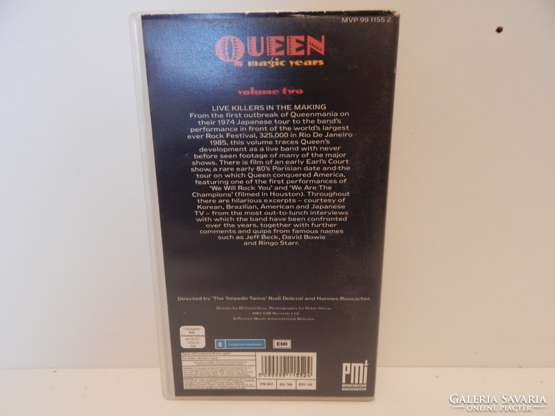 Queen magic years 1-2 - Koncert VHS