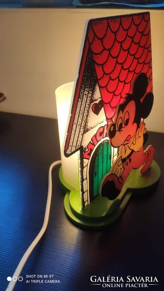 Retro mickey mouse lamp