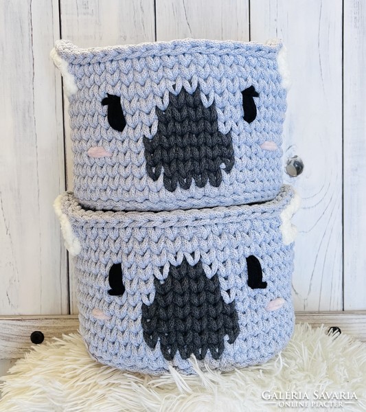 Crochet koala storage