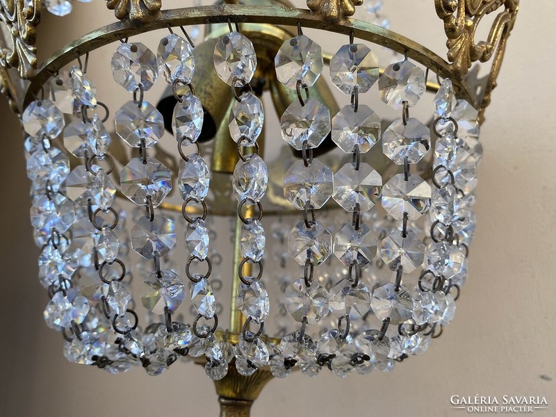 Perfect crystal chandelier.